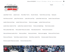 Tablet Screenshot of internationalbikermall.com